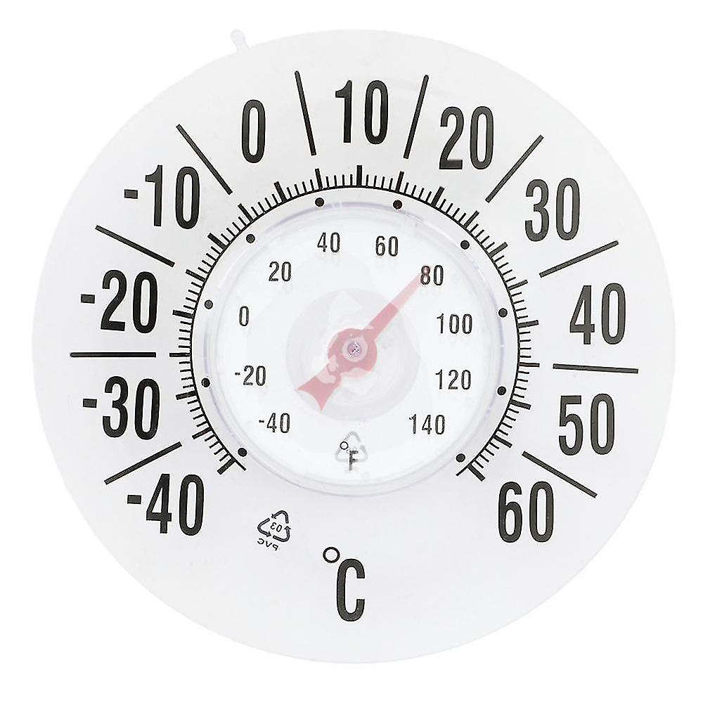 Pointer Type High-precision Large Suction Cup Window Sticker Indoor And Outdoor Thermometer Large Dial Home Thermometer