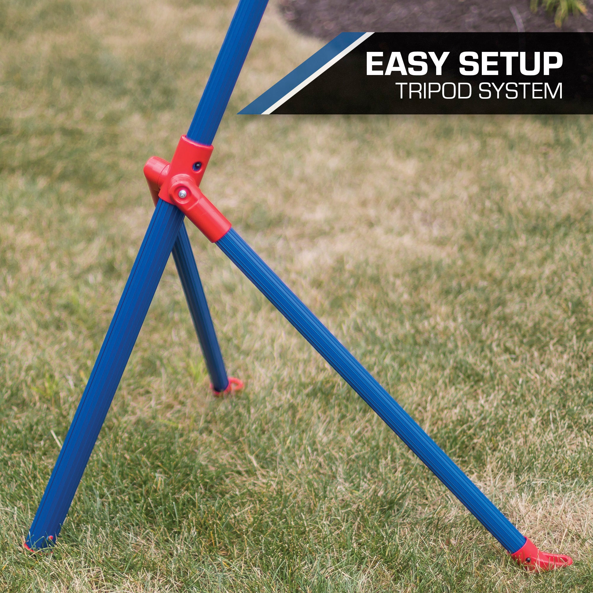 EastPoint Sports Volleyball Net Set， Portable Tripod System for Outdoors