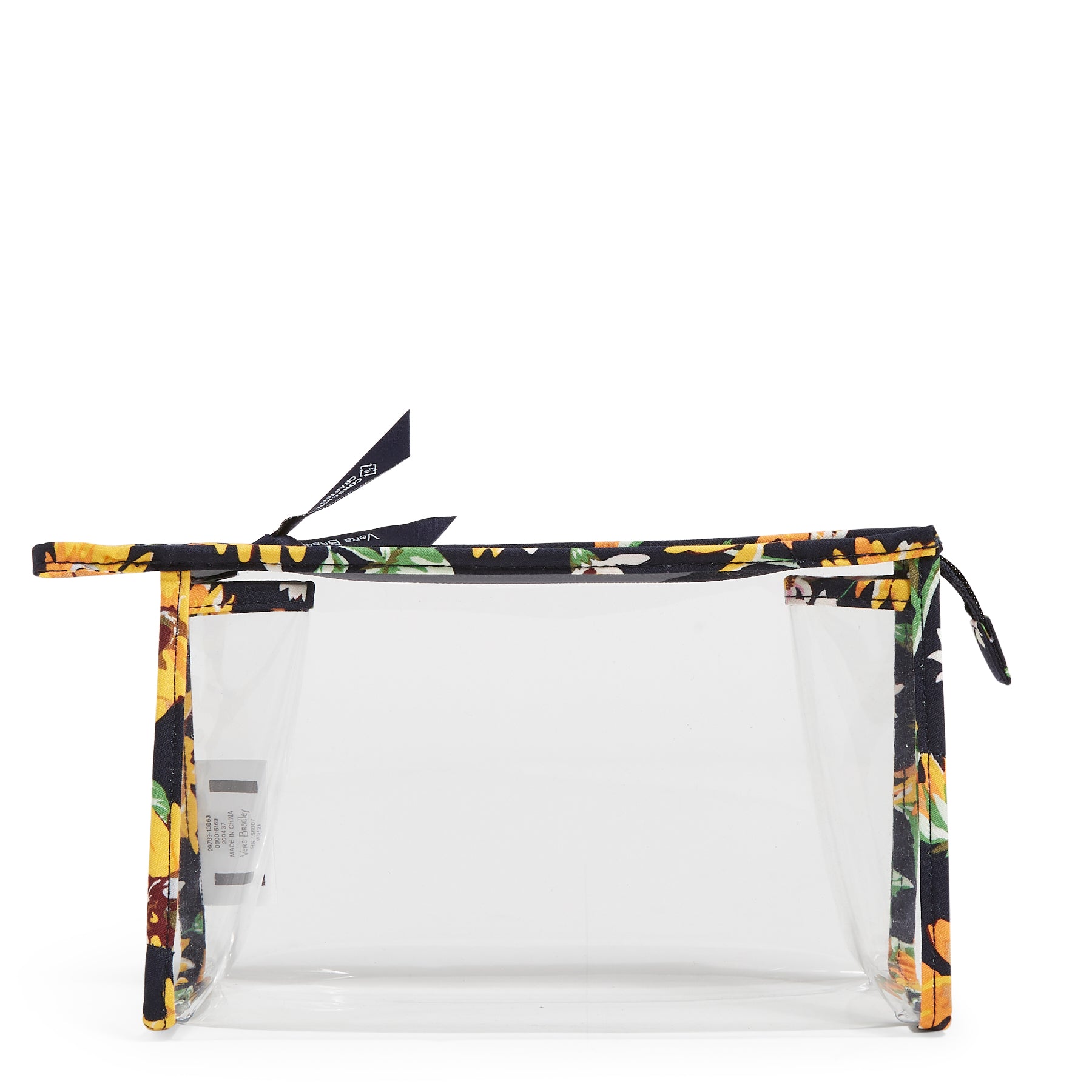 Clear Trapeze Cosmetic Bag