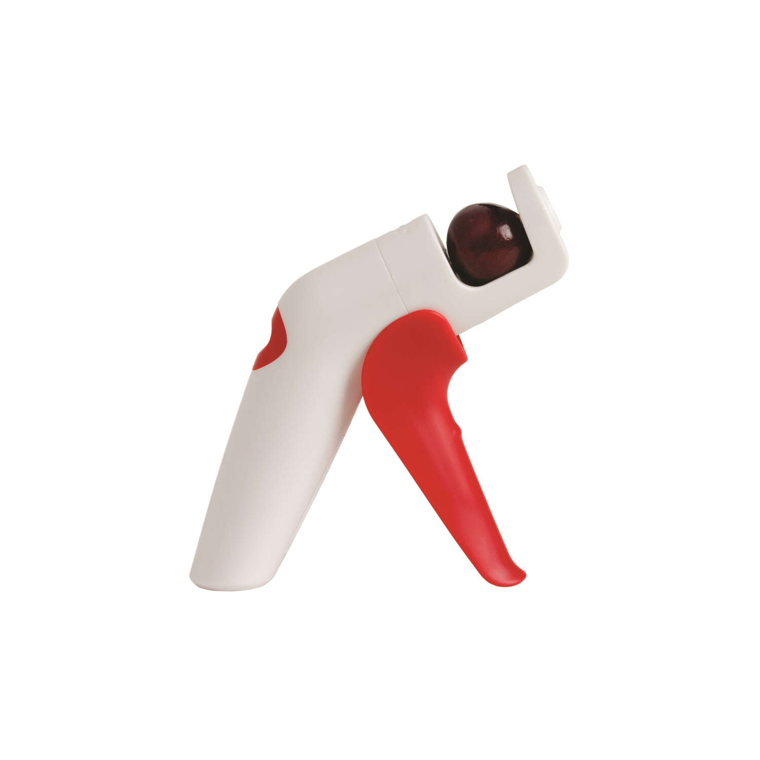 Chefn QuickPit Red/White Plastic Cherry/Olive Pitter