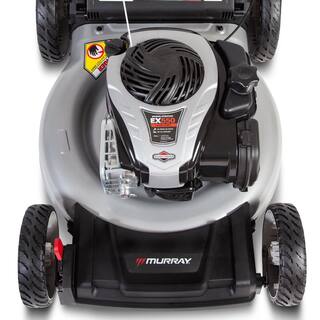 Murray 21 in. 140 cc Briggs and Stratton Walk Behind Gas Push Lawn Mower with Height Adjustment and with Mulch Bag MNA152703