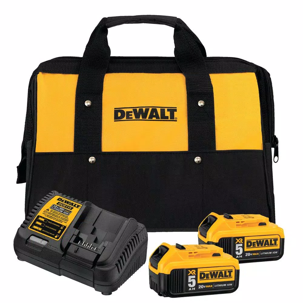 DEWALT 20-Volt MAX XR Cordless Brushless 3/8 in. Compact Impact Wrench with (2) 20-Volt 5.0Ah Batteries and Charger and#8211; XDC Depot