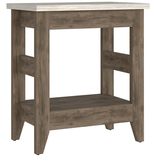 Estes Park Composite Wood Indoor Modern Side Table