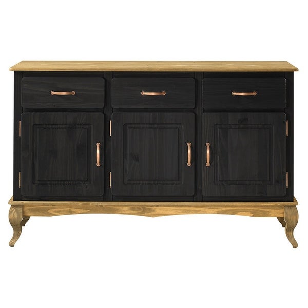 Wood Buffet Sideboard Green | Furniture Dash