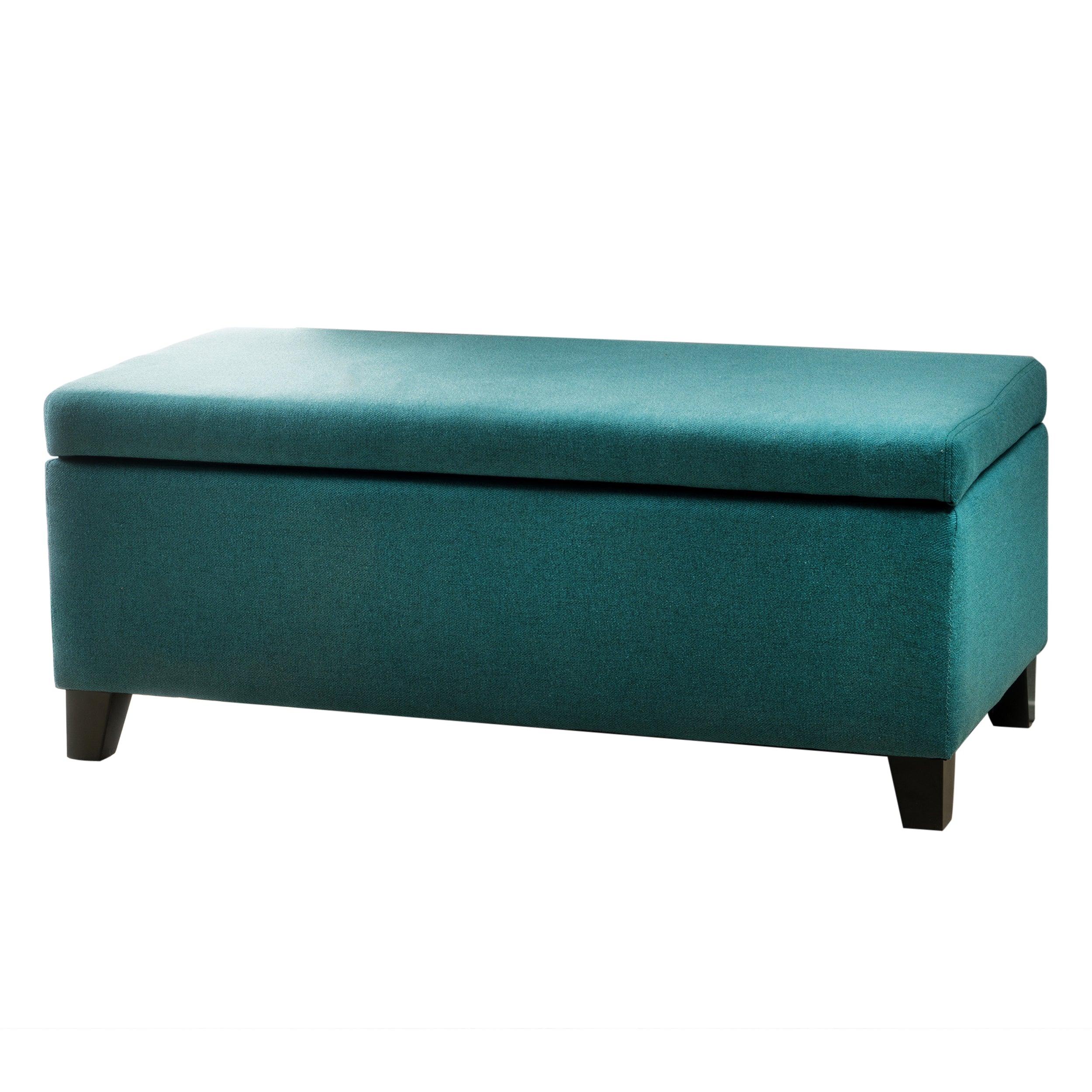 Brianna Rectangle Fabric Storage Ottoman Bench