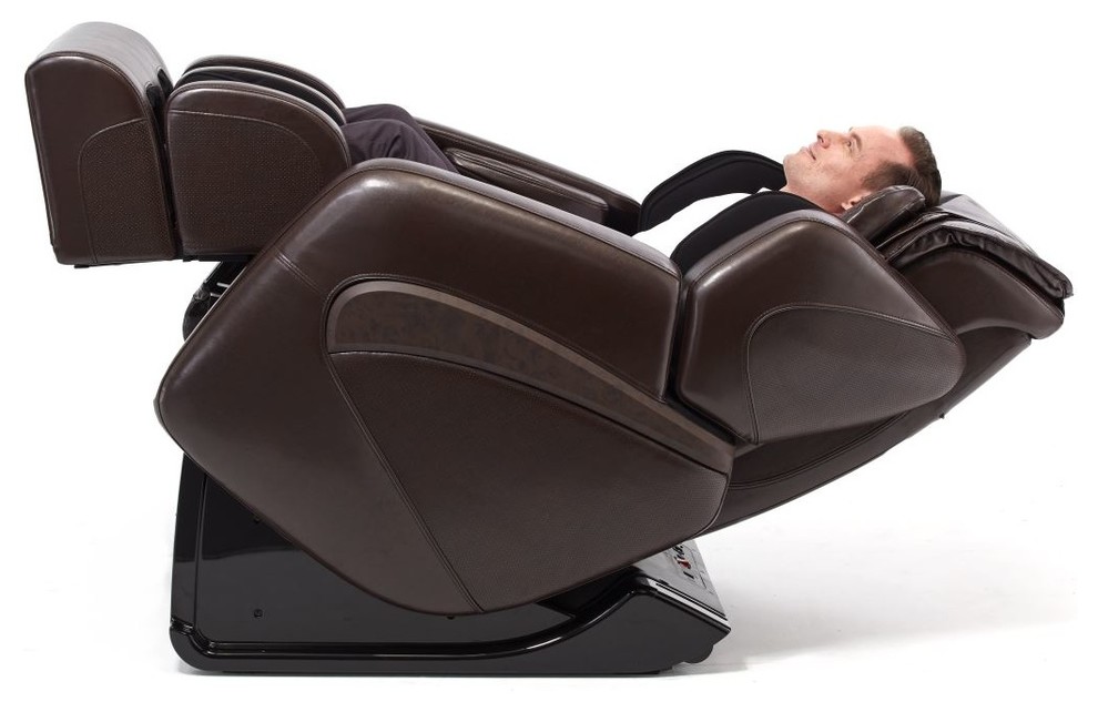 Jin Deluxe L Track Massage Chair w/ Zero Gravity   Contemporary   Massage Chairs   by Johnson Wellness  Houzz