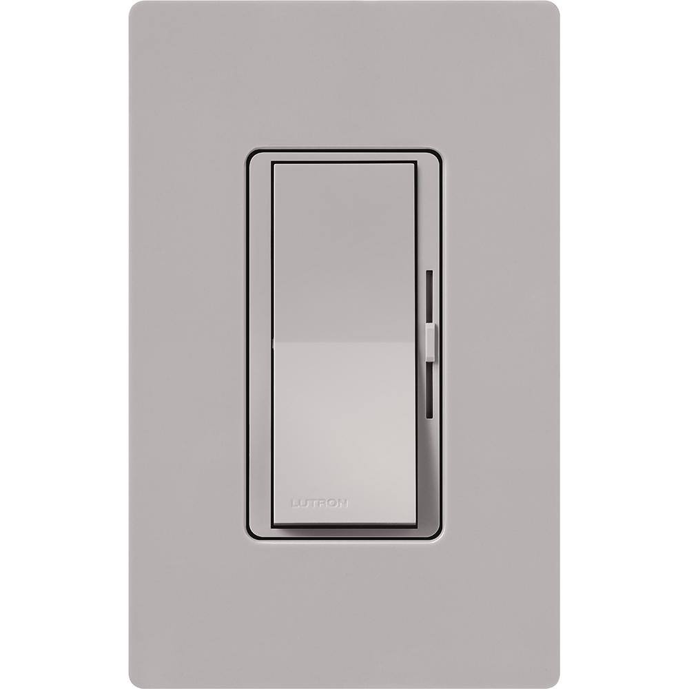 Lutron Diva Dimmer Switch for Magnetic Low Voltage 450-WattSingle-Pole Gray (DVLV-600P-GR) DVLV-600P-GR