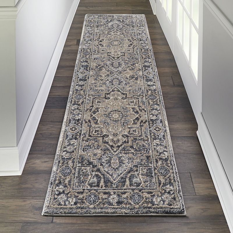 Kathy Ireland Home Moroccan Celebration Center Medallion Area Rug