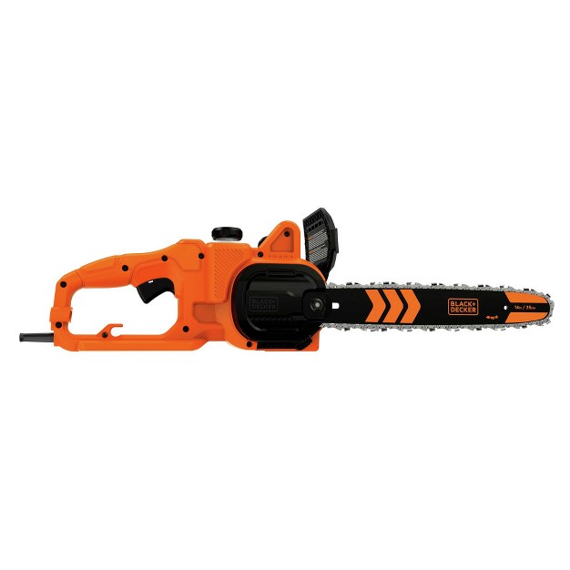 Black amp Decker Becs600 8 Amp 14 In Corded Chainsaw