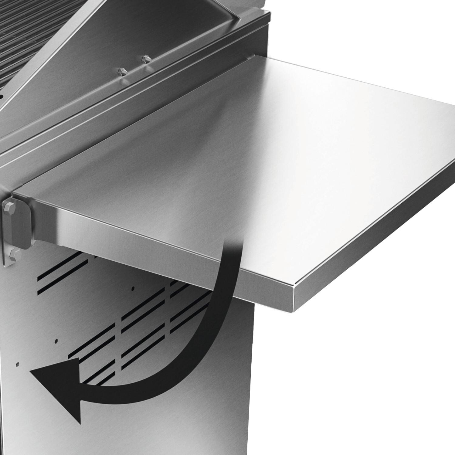 DCS Stainless Steel Side Shelf For DCS 30-Inch DCS CSS Cart