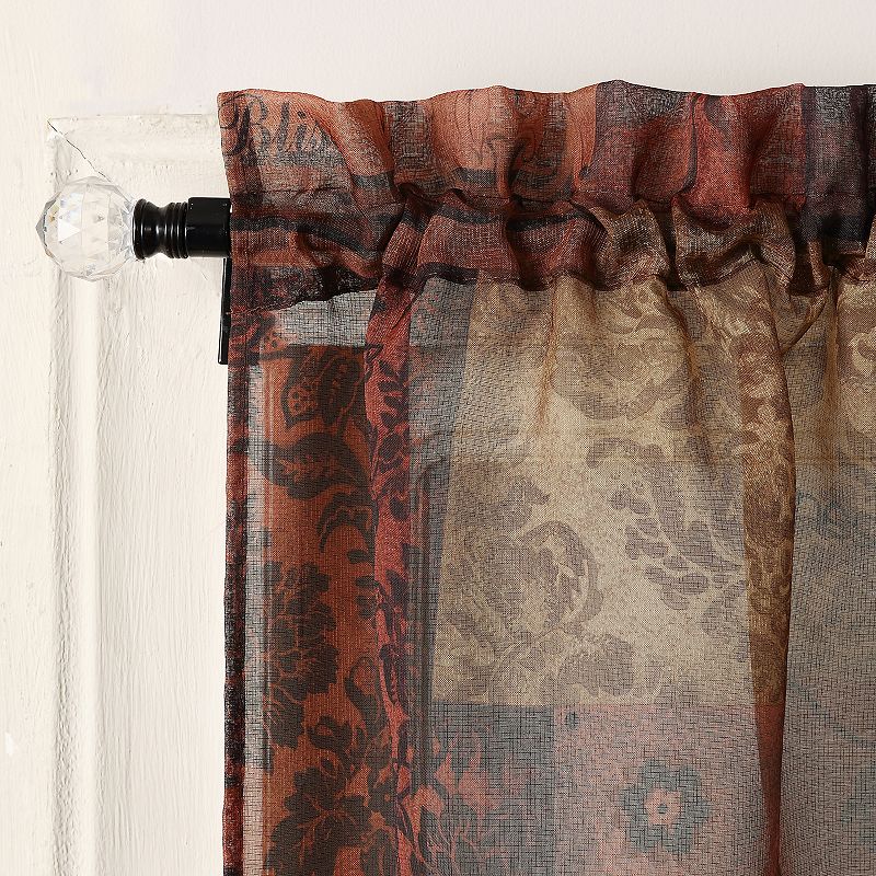 Eden Tier Window Valance - 56 x 14