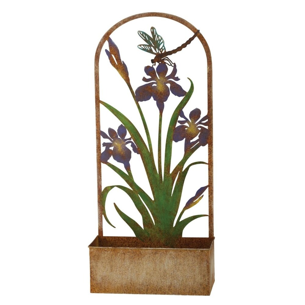 Planter Wall Decor   Dragonfly