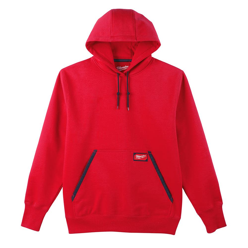 Heavy Duty Red Pullover Hoodie ; 3X