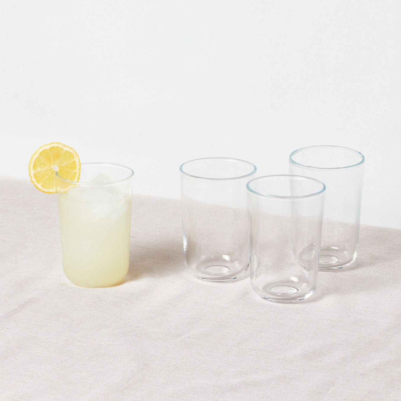 tall drinking glass set