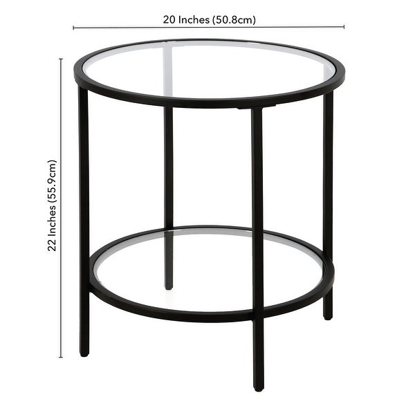 Sivil Round Side Table