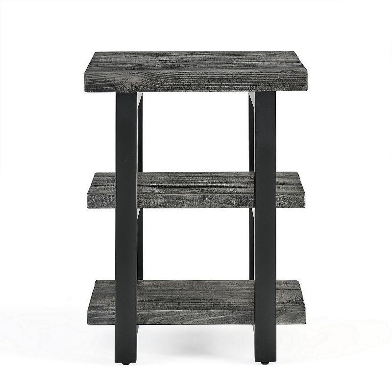 Alaterre Furniture Pomona 2-Shelf End Table