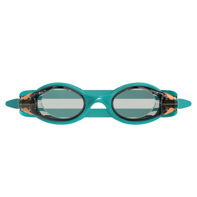 Speedo Adult Hydrofusion Pro Swim Goggles Teal coral