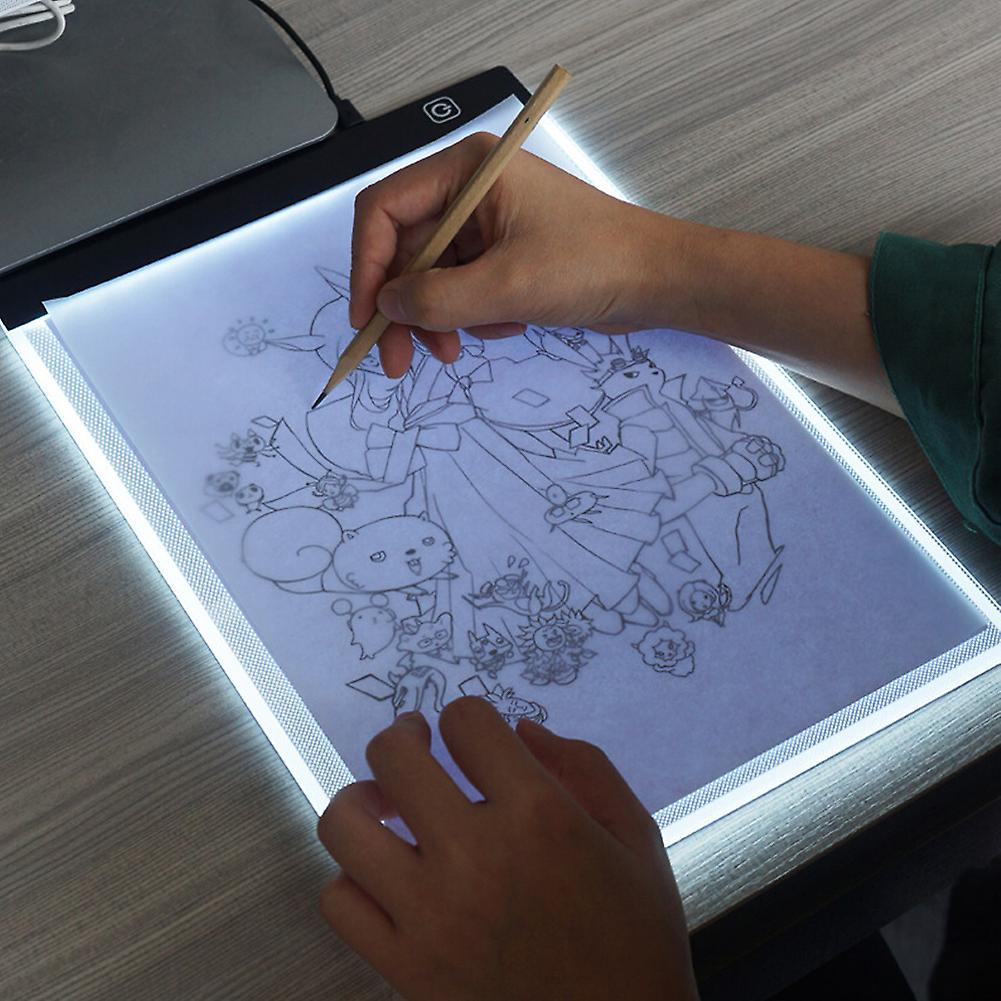 A5ty P Animation Copy Drawing Board Type C Ip65 Waterproof Led Through Writing Board(three Level Dimming )