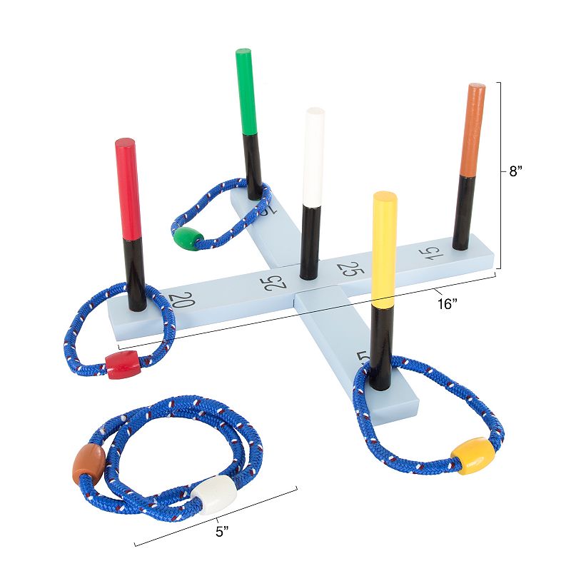 Hey! Play! Rope Ring Toss Game