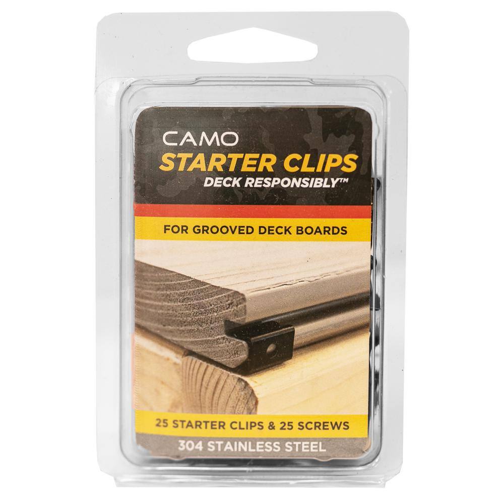 CAMO Starter Clips (25-Count) 0344087