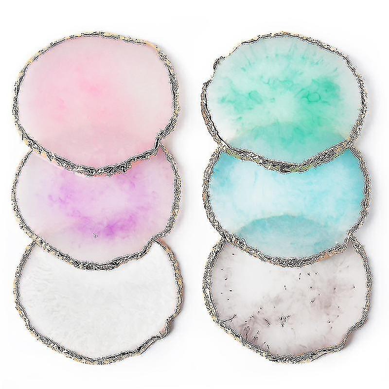 Resin Storage Painted Palette Tray / Jewelry Display Plate Necklace Ring Earrings Display