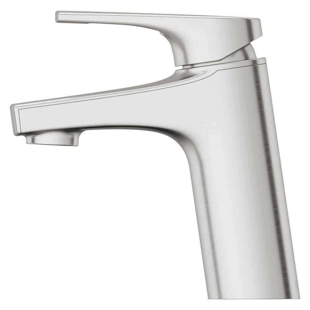 Pfister Ferris Single Hole Single-Handle Bathroom Faucet in Spot Defense Brushed Nickel LF-042-FERGS