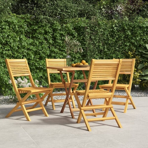 vidaXL Folding Patio Chairs 2/4/6/8 pcs 18.5