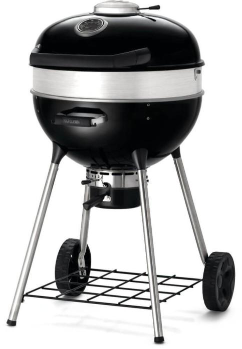 Napoleon Bbq PRO22KLEG3 Professional 22 Charcoal Kettle 22-Inch Kettle Grill , Charcoal, Black