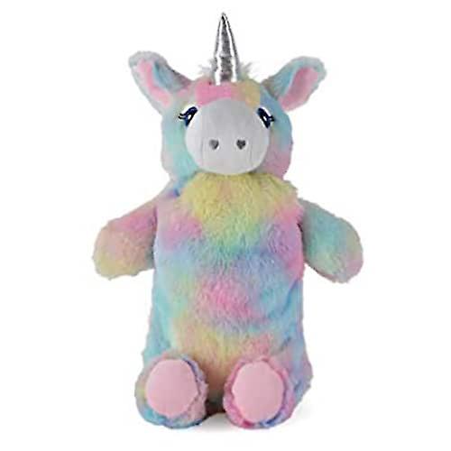 Ladies / girls plush unicorn hot water bottle