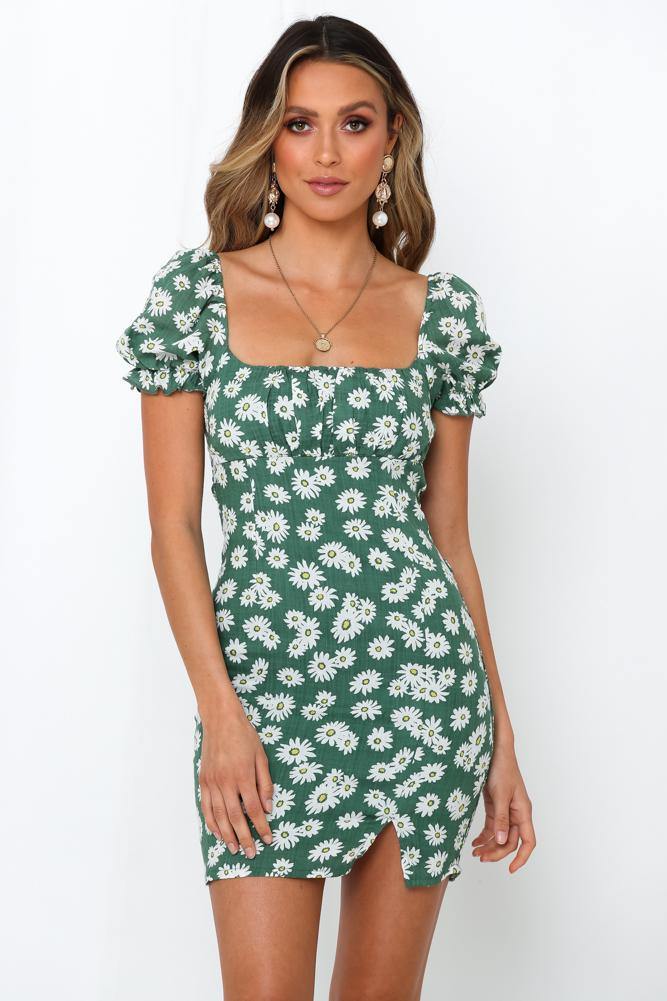 Little Havana Dress Green