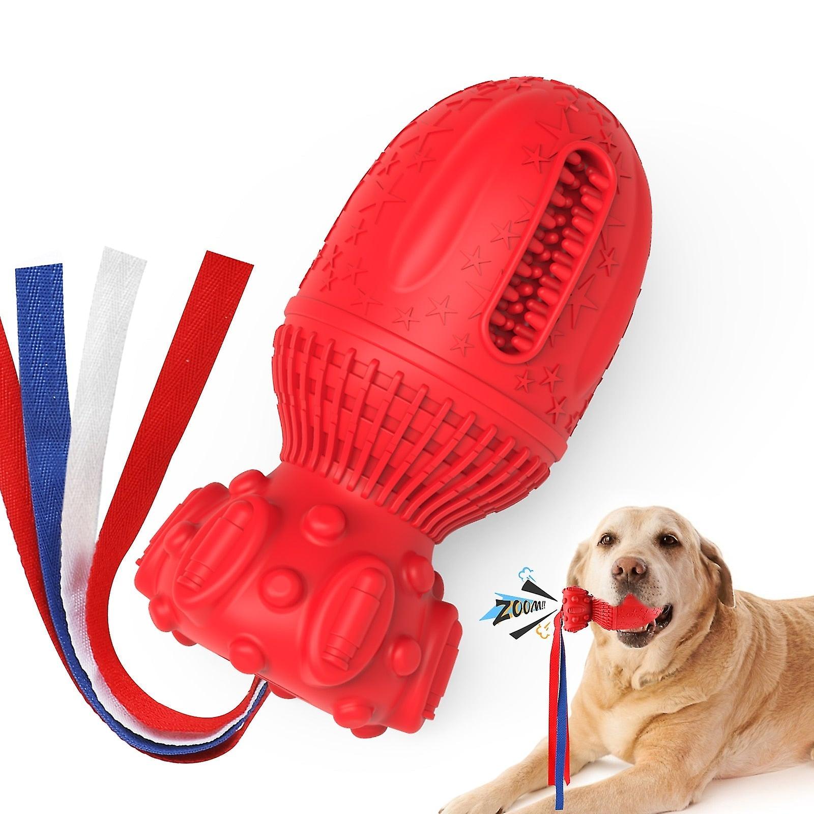 Beef flavor bomb shape dog toys