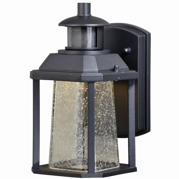 Vaxcel Freeport 1 Light Wall Light Textured Black