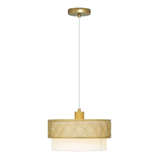 Alaina Drum Shade Pendant Ceiling Light River Of Goods