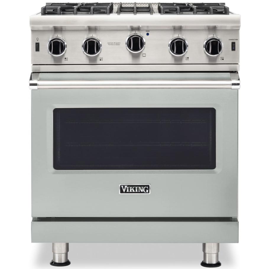 Viking 30-inch, 4.0 cu.ft. Freestanding Gas Range with Convection Technology VGIC5302-4BAGLP