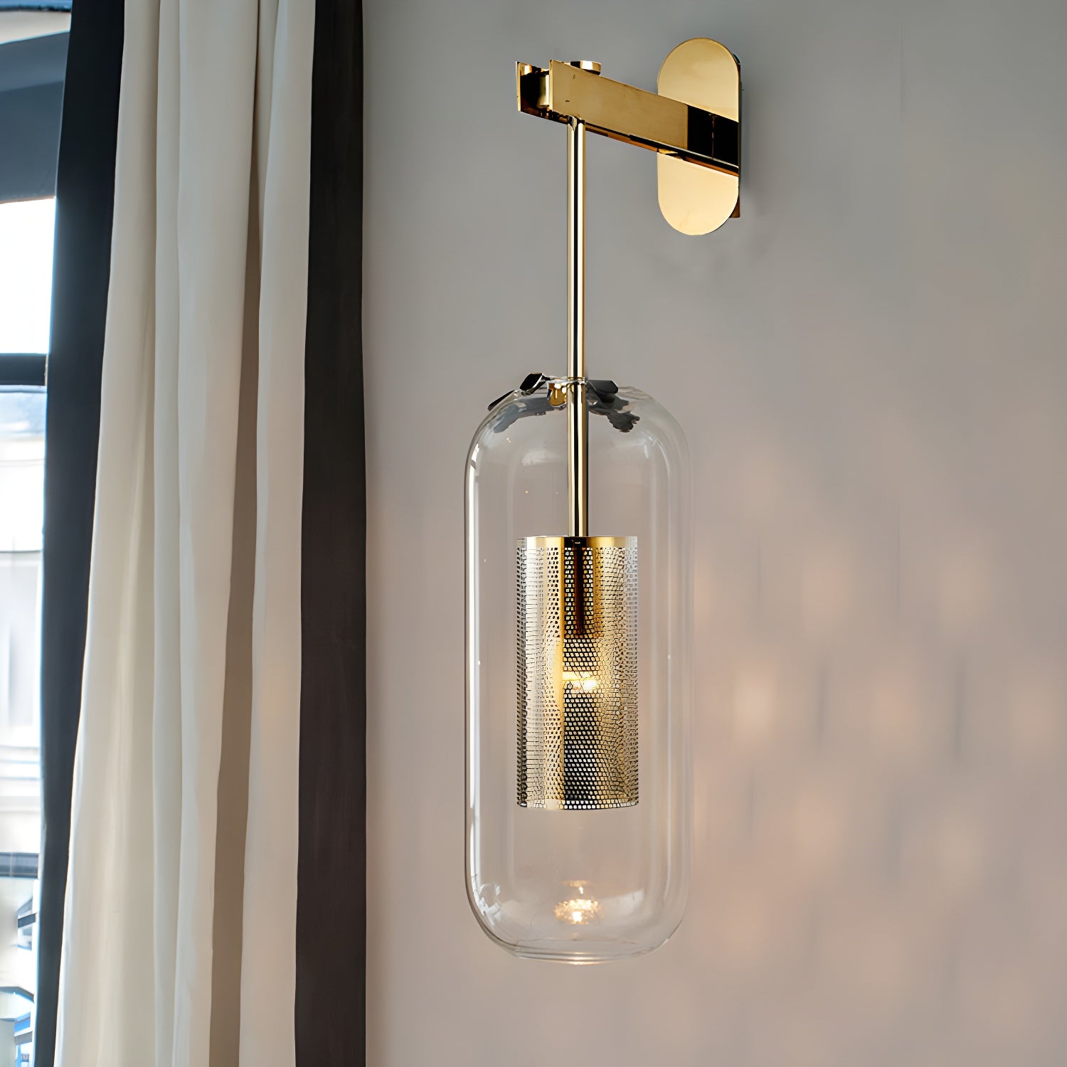 Vadim Glass Wall Lamp