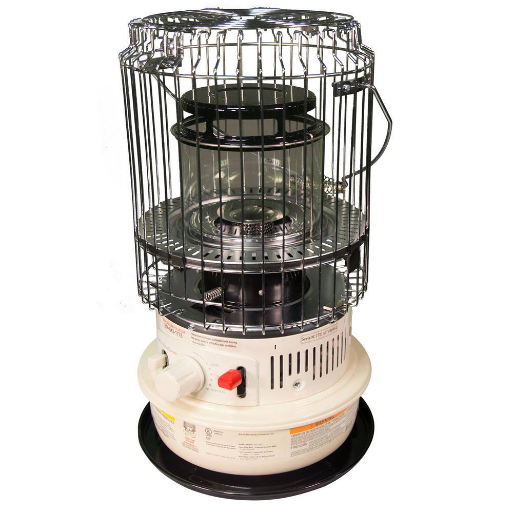 DuraHeat 10500 BTU Compact Indoor Safe Kerosene Heater DH1051