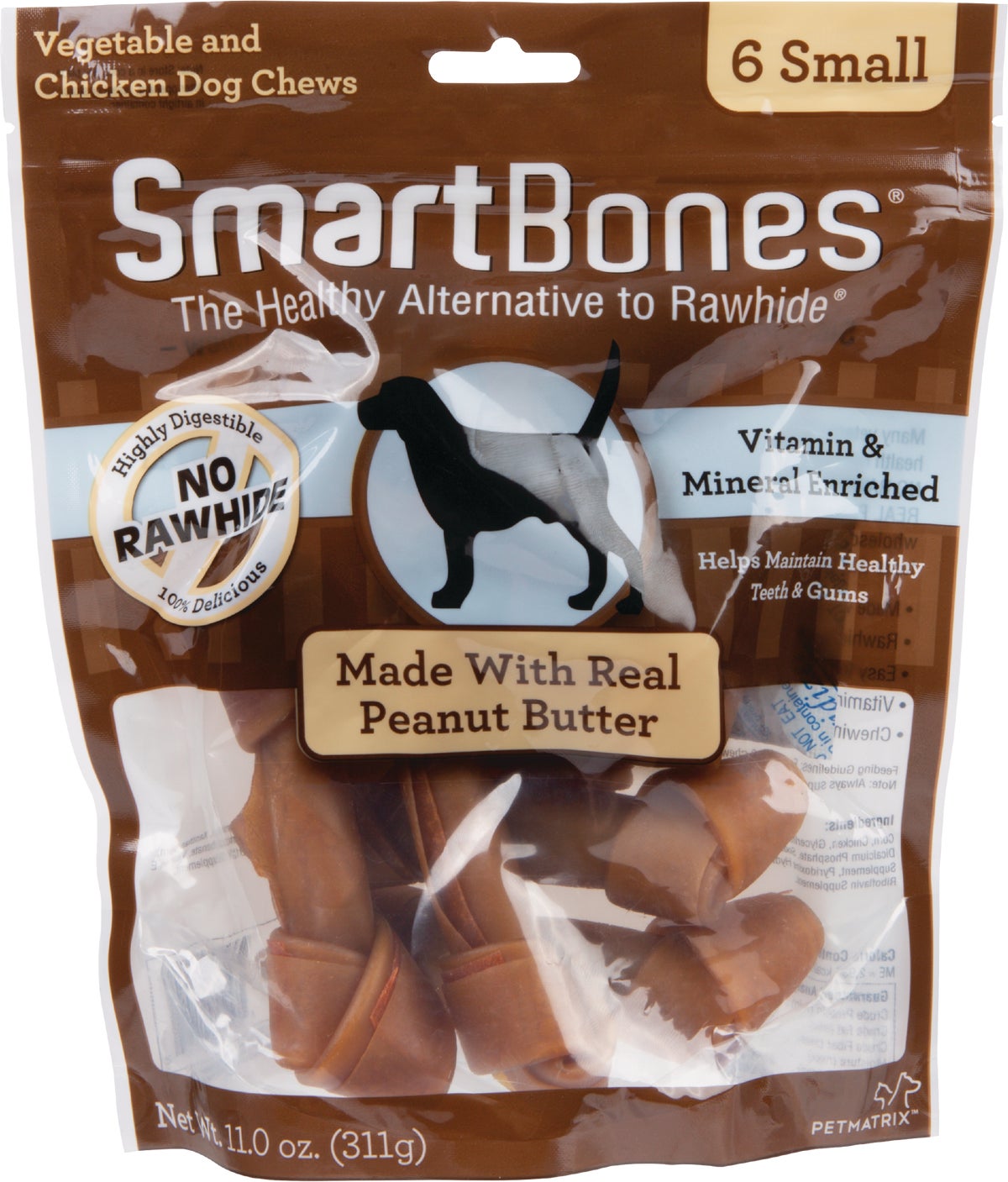 SmartBone Small Chew Bone 6-Pack