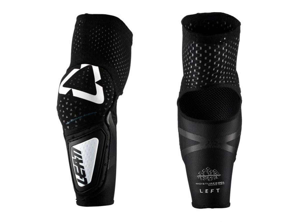 Leatt 3DF Hybrid Junior Elbow Guard - White-Black