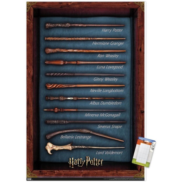 Trends International The Wizarding World Harry Potter Wands Unframed Wall Poster Prints