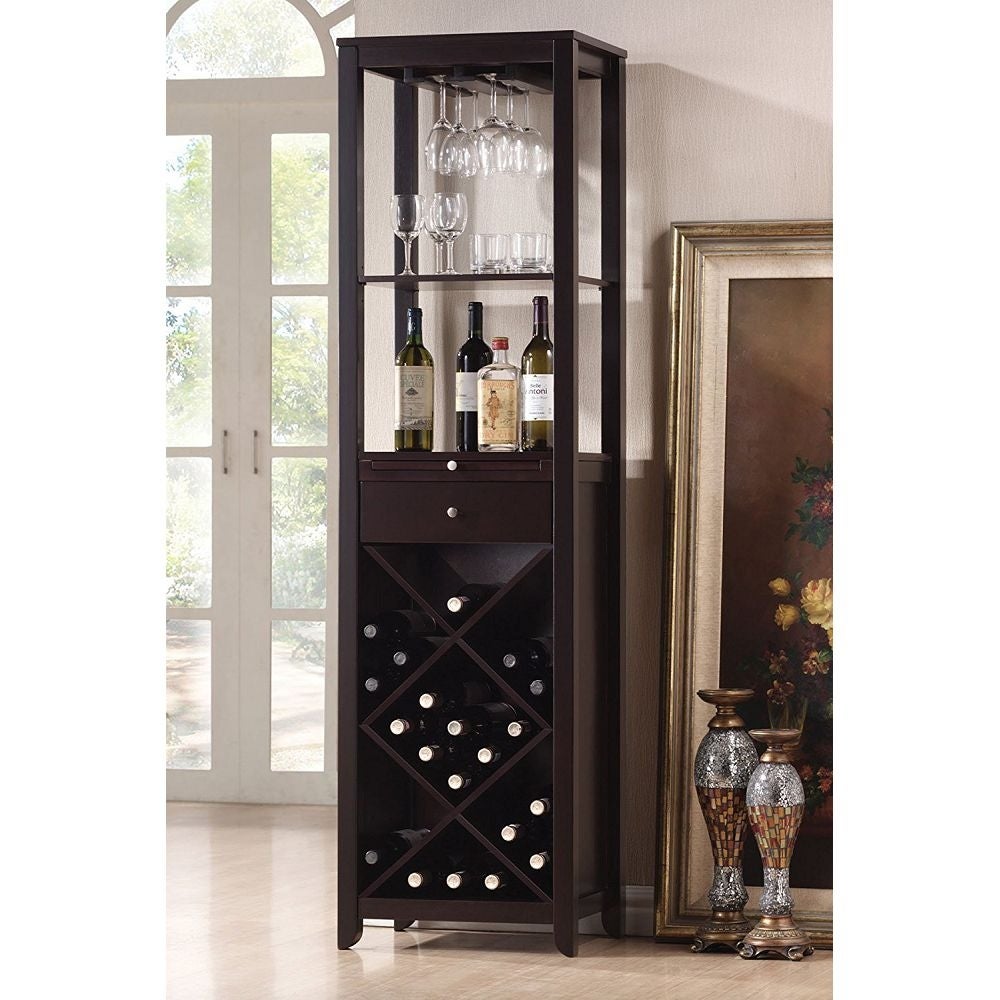 Wine Cabinet in Wenge|Dark Brown