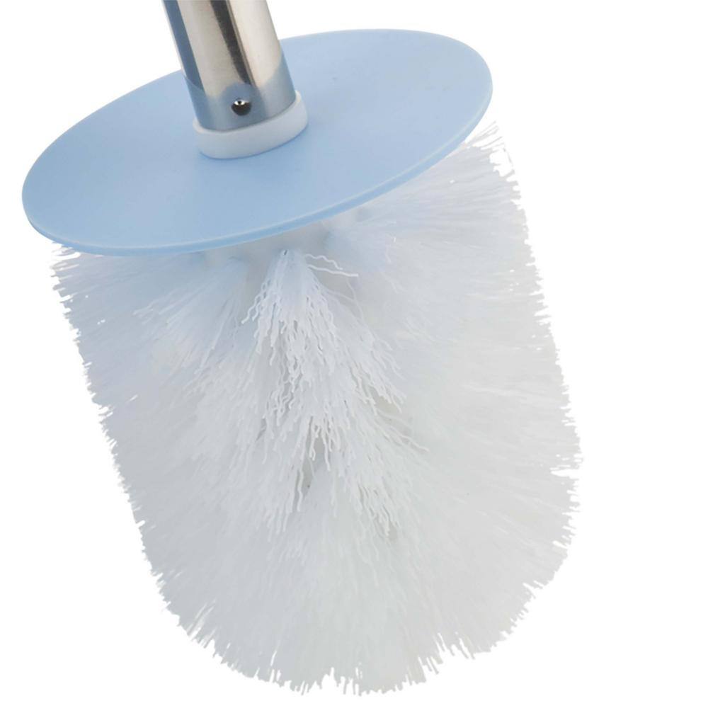 Elle Decor Lisse Wide Bowl Toilet Brush in French Blue EL-44270-FRNCHBLU