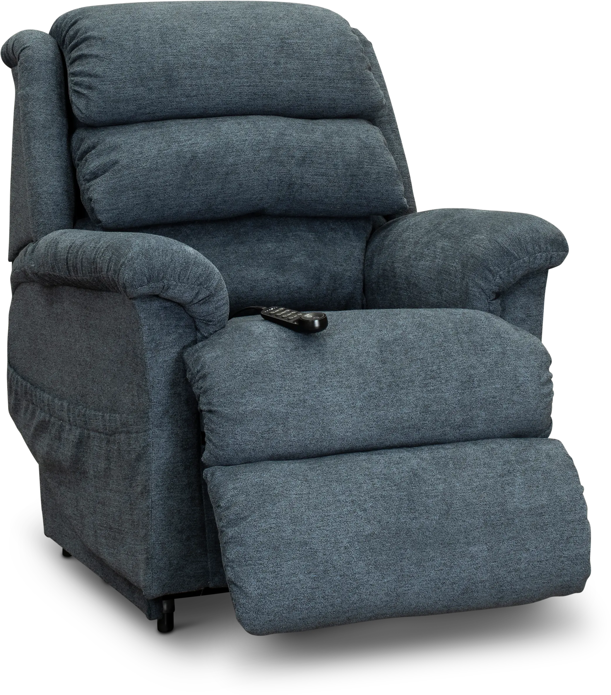 Denim Blue Luxury Reclining Lift Chair - Astor