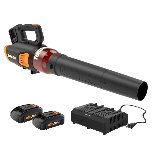 Worx Wg584 40v Power Share Turbine Cordless Leaf Blower With Brushless Motor