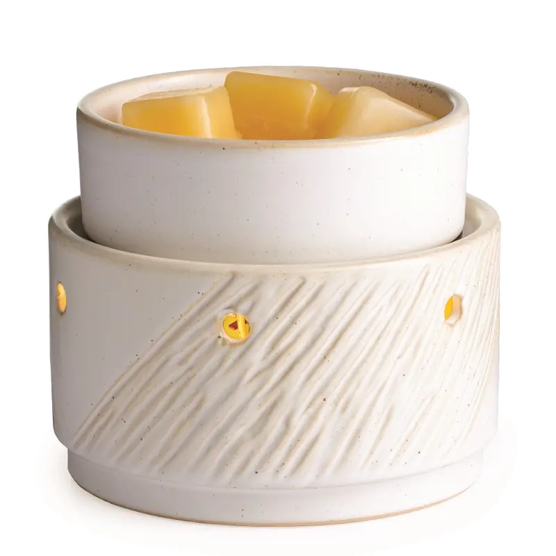 White Aspen 2-In-1 Deluxe Fragrance Warmer