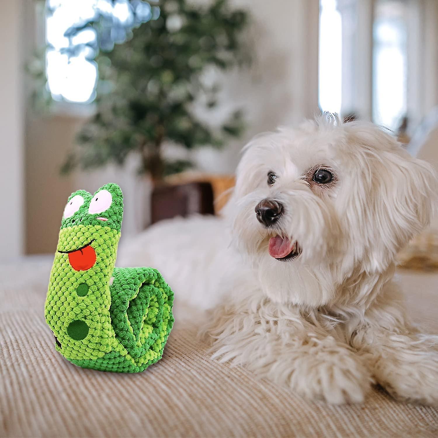 Dog Toys For Boredom，interactive Squeaky Dog Toys For Small And Medium Dogs ， Soft Puppy Teething Toy， Snuffle Dog Toys， Foraging Training And Anxiety