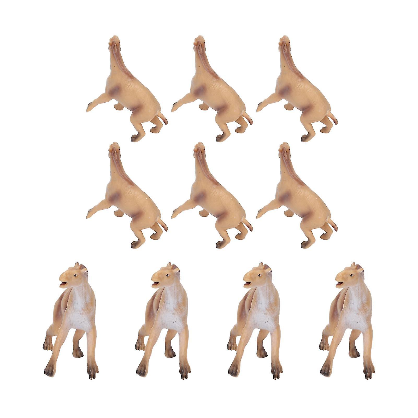 10pcs Moropus Animal Model Simulation Educational Mini Moropus Animal Figures for Kids