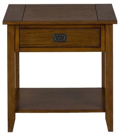 Mission Oak End Table   Transitional   Side Tables And End Tables   by Kolibri Decor  Houzz