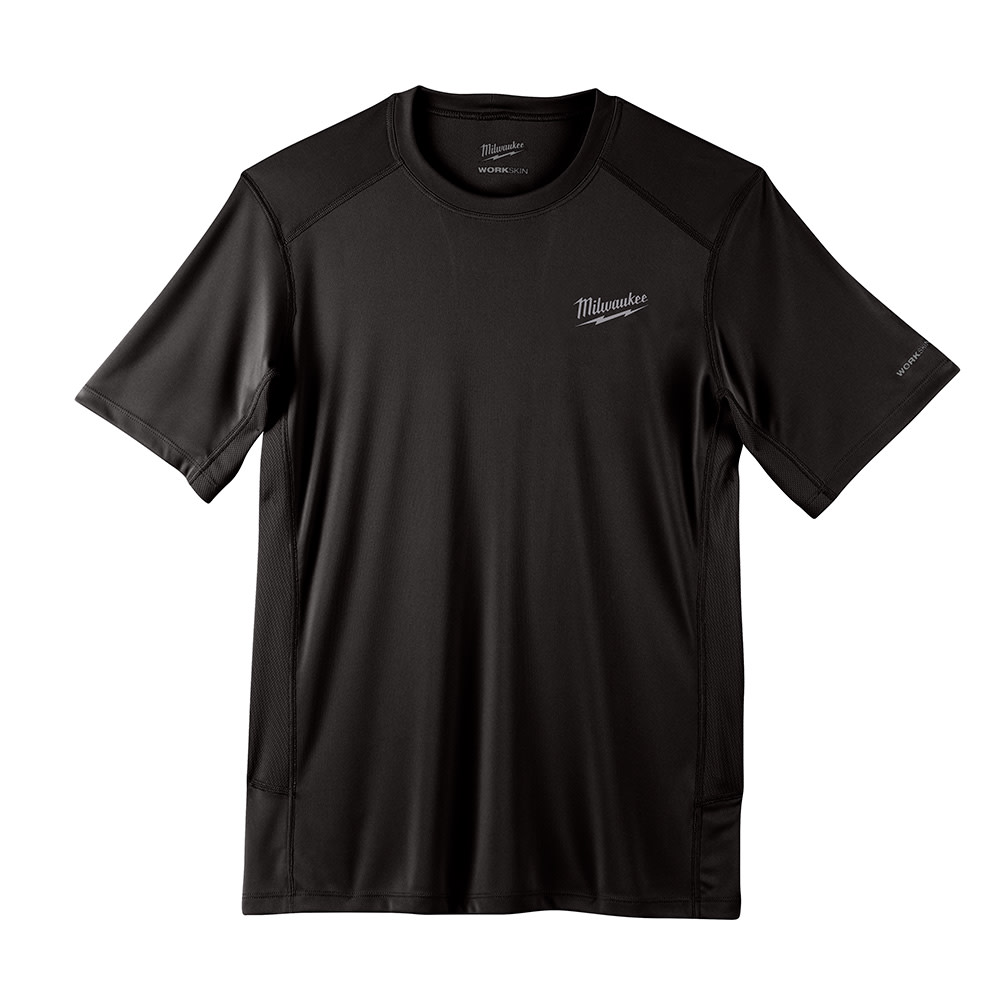 Milwaukee Workskin Lightweight Performance Shirt Short Sleeve Shirt Black Large