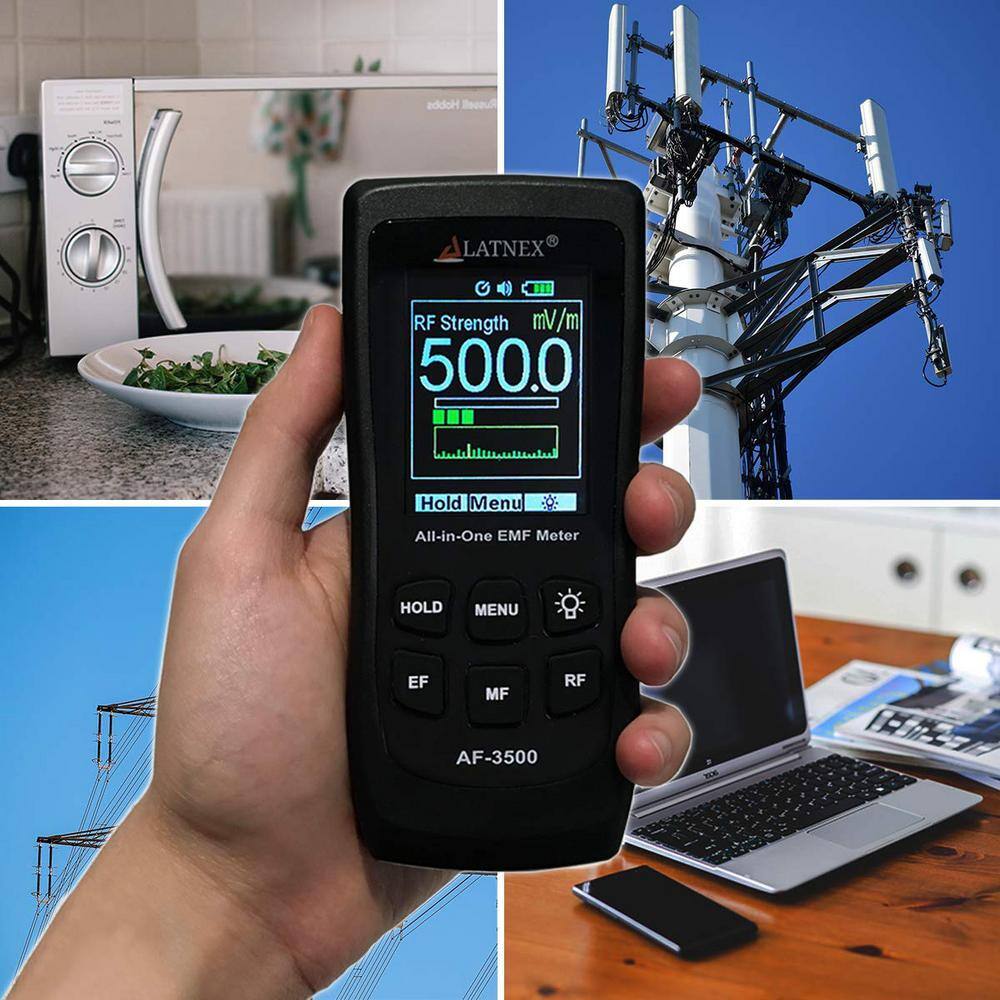 LATNEX All-in-One EMF Meter AF-3500 AF-3500