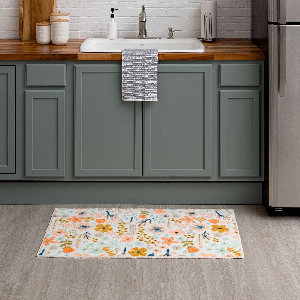 Mohawk Home Whimsy Floral Kitchen Mat